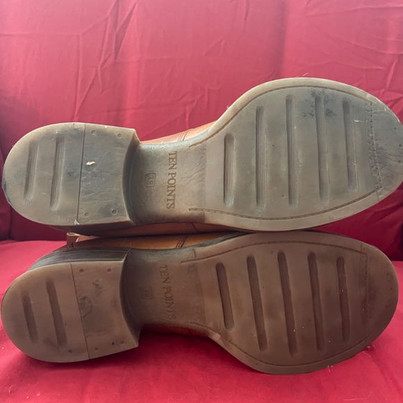 Ten Points leather lace up boots size 7.5 or euro 38 - Picture 5 of 5